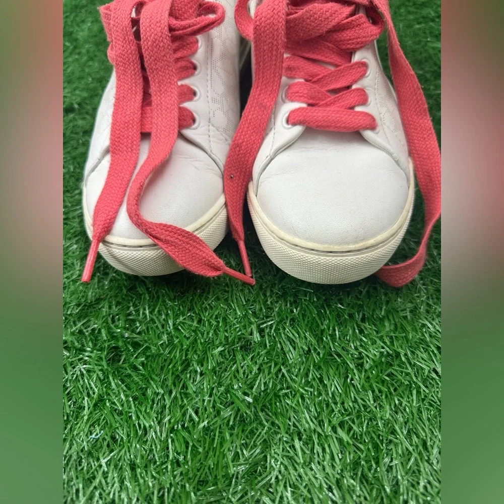Kate Spade New York Audrey Sneaker Women White Size 7.5B K3241 SEM‎